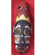 Balinese Vintage Colorful Temple Guardian Spirit Mask - £37.54 GBP