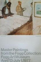 Edgar Degas - Originale Exhibition Poster - Manifesto - Fogg Museo - 1977 - £176.03 GBP