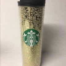 Starbucks Holiday 16oz Gold Multi Bubble Hot Tumbler Cup - £22.41 GBP