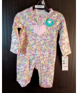 Carter&#39;s Child of Mine Baby Girl&#39;s Sleep N Play Size Newborn - Heart &amp; F... - €6,77 EUR