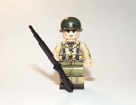 MV Ranger Private D Day WW2 soldier Army Minifigure US Shipping Warehouse - £6.14 GBP