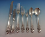 Grande Baroque by Wallace Sterling Silver Flatware Set For 6 Service 42 ... - £1,777.00 GBP