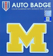 Wincraft University of Michigan (U of M) Wolverines Auto Badge Decal - £7.95 GBP