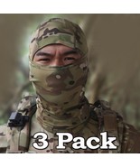 3 PACK - Camouflage Men&#39;s Balaclava Ninja hood - UV, Wind Protection MUL... - $391.25 MXN