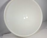 Rubbermaid Lazy Susan Turntable Spinner White #230T 1 Tier 1 round Vintage - $10.00