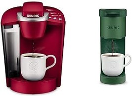 Keurig K-Classic Single Serve K-Cup Pod Coffee Maker, Rhubarb &amp; K-Mini Single Se - £333.50 GBP
