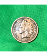 1890 Indian Head Penny Circulated US Small Cent - $19.79