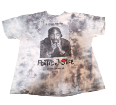 Philcos Tupac Men&#39;s T-Shirt  Blue Tie-Dye S. Central, LA 1993, Sz L - $16.40 CAD