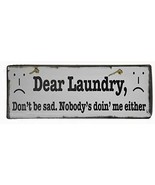 WorldBazzar Hand Carved Wooden Laundry Don&#39;t BE SAD, Nobody&#39;s Doing ME E... - £15.52 GBP