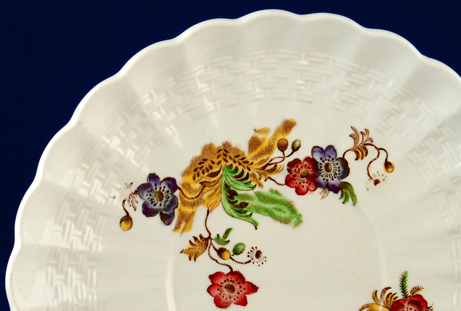 Copeland Spode Wicker Lane 5-5/8" Saucer 2/7519 England Item image 2
