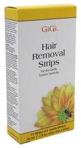 Gigi Strips Body Hair Removal 12 Strips (24 Applications) (2 Pack) - £34.36 GBP