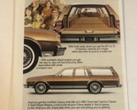 1981 Chevrolet Caprice Classic Vintage Print Ad Advertisement pa10 - £6.22 GBP