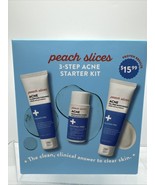 Peach Slices Acne3 Step Starter Kit Blemish Toner Cleanser Moisturizer T... - $20.36 CAD