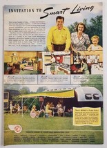 1946 Print Ad Trailer Coach Mfrs Association Trailer Parks Happy Families - £10.08 GBP