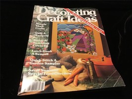 Decorating &amp; Craft Ideas Magazine July/August 1980 Quilting, Latchwork - £7.97 GBP