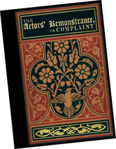 Actors Remonstrance or Complaint 1643 Grievance Prohibition of Staged Plays - $23.66