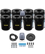 VEVOR DWC Hydroponic System, 5 Gallon 8 Buckets, Deep Water Culture Grow... - €233,84 EUR