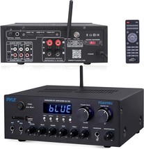 Pyle - Pda99Bu - Bluetooth Hd Home Audio Amplifier Receiver Stereo 300W Dual - $145.96