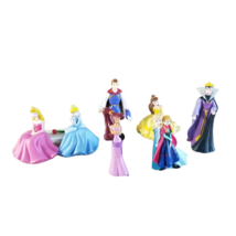 Disney Princess PVC Figures Toys Aurora Sleeping Beauty Cinderella Maleficent - £11.76 GBP