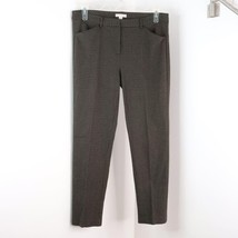 Dressbarn Women&#39;s 12 Weave Print Stretch Straight Slim Leg Dress Trouser... - £11.79 GBP