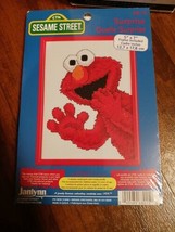 Surprise Elmo - Sesame Street Cross Stitch Pattern NEW SEALED Frame Picture - $11.88