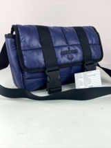 Michael Kors Flap Belt Waist Fanny Bag Brooklyn Indigo Quilted Nylon SAMPLE B2K - £71.14 GBP