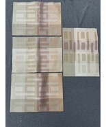 Vintage Placemats Set of 4 100 % Woven Vinyl Place Mats Wipeable - $21.05 CAD