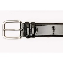 The Dodoma Black Patent Leather Belt image 6