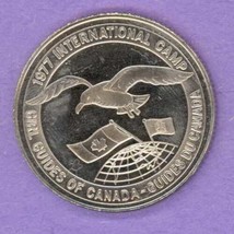 1977 Cape Breton Nova Scotia Trade Token Dollar Girl Guides of Canada MacPuffin - £6.24 GBP