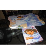 Dora the Exployer Shaped Floor puzzle 46 large pieces 36X24 inches  - $9.89