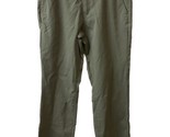 Weatherproof Vintage Size 34 x 30  Green Nylon Quick Dry Straight Leg Pants - $15.49