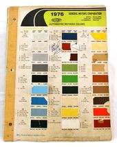 1976 GM Buick/Chevrolet/Olds/Pontiac/Cadillac Ext/Int Color Chips 650 - €6,79 EUR
