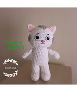 Katerina Kitty Crochet Chibi Doll Pattern, amigurumi cat stuffed animal  diy - $5.00