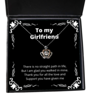 To my Girlfriend, No straight path in life - Crown Pendant Necklace. Model  - £30.00 GBP