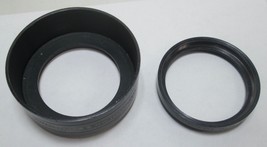 Tiffen Series #6 Metal Lens Shade &amp; #6 Series Adaptor Ring #642 - Used - £9.86 GBP