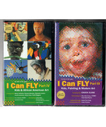 &#39;I Can Fly&#39; Parts III and IV, Kids painting/art, 2 VHS - new - £59.87 GBP