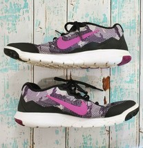Nike Flex Experience RN4 Athletic Running Shoe Womens 749177-011 Black/Purple 10 - £27.38 GBP
