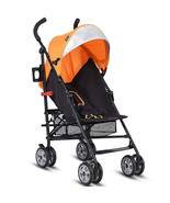 Folding Lightweight Baby Toddler Umbrella Travel Stroller-Orange - Color... - $147.99