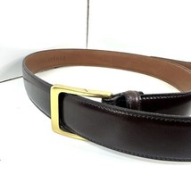 Saks Fifth Avenue Men’s Belt Size 36 / 90 Made In USA Brown Used  - $19.62