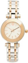 Tory Burch TBW9011 Women&#39;s The Classic T Watch, Silver/Rose One Size Watch - £151.08 GBP