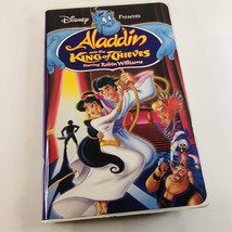 Disney’s Aladdin and the King of Thieves (VHS 1996 Clamshell) Robin Williams - £4.71 GBP