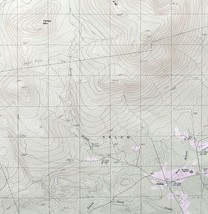Map Mount Abraham Maine 1984 Topographic Geo Survey 1:24000 27 x 22&quot; TOPO6 - $844.50 MXN