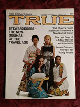 TRUE January 1969 Stewardess James Coburn Wild Mustangs Robin Knox-Johnston - £12.65 GBP