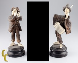 Deux Allemand 19th Siècle Bois Populaire Musicien Figurines - $8,273.13 MXN