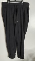 Lululemon Ready To Rulu Jogger Pant Women&#39;s Size 12 Black Yoga Casual Co... - £30.01 GBP