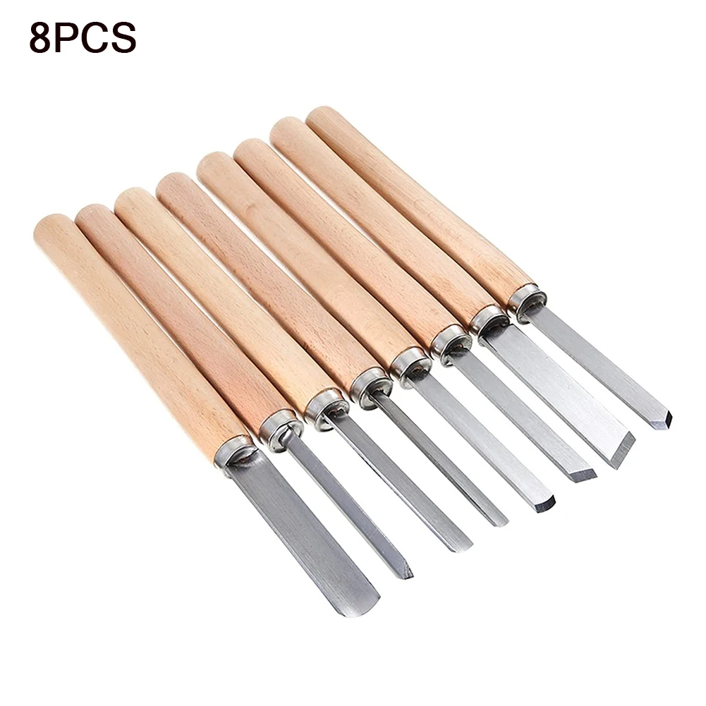  Chisel Set 1-8pcs Lathe Chisel  Turning Tool High Speed Steel Engraving... - $1,269.85 MXN
