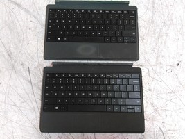 Lot of 2 Gray Microsoft Surface Pro 1602 Power Cover Keyboard - $44.55
