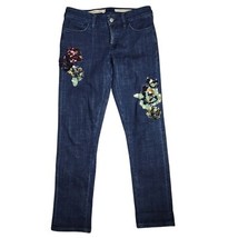 Pilcro and The Letterpress Jeans Womens Size 25 Slim Boyfriend Floral Se... - $32.07