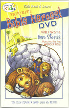 Wonder Kids Favorite Bible Heroes Stories Of Daniel David Jesus &amp; More Dvd - £5.54 GBP