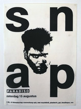 Snap – Originale Concerto Poster – Very Rara – Paradiso– Manifesto - 1992 - $214.48